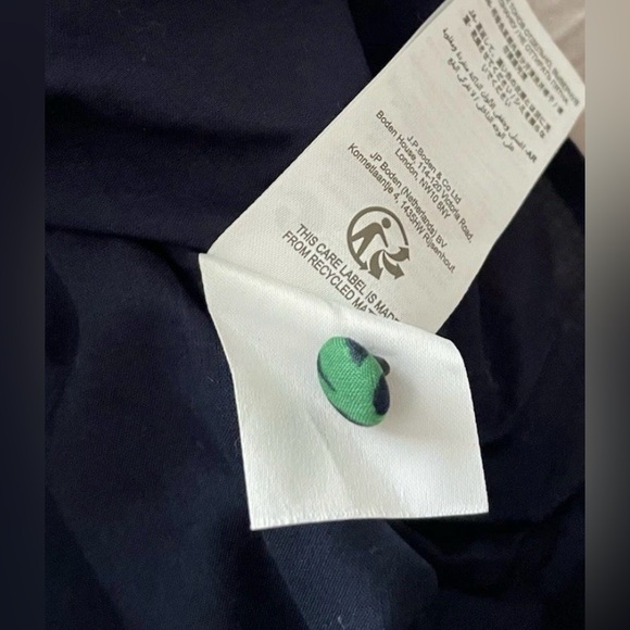 BODEN Women's Amelia Maxi V-neck Dress + Belt, Size UK 12, US 8 - Picture 15 of 15